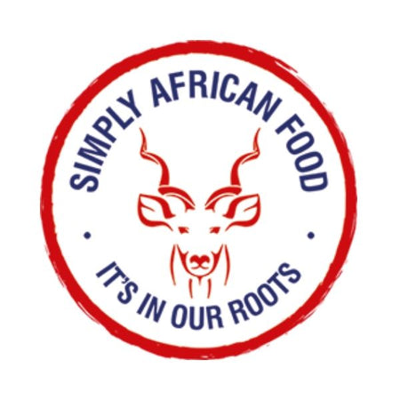 SAF - Simply African Food Kudu graphic logo on The Biltong Merchant website